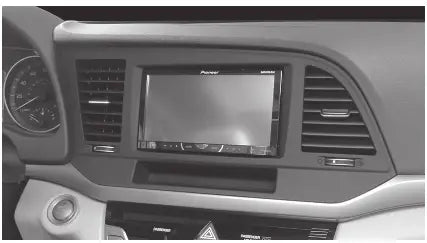Metra 95-7376B Double DIN Dash Kit Compatible Fits Hyundai Elantra 2017-2018