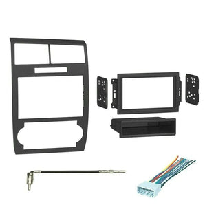 05-07 Dodge Charger Single-DIN/Double-DIN Installation Kit Matte Black