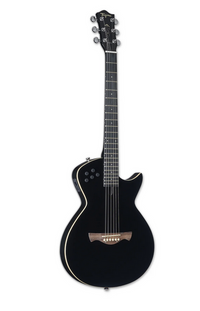 Thumbnail for Tagima MODENAI NY-EQ-BK Nylon-String Acoustic-Electric Guitar, Solid Spruce Top, Gloss Black Finish.