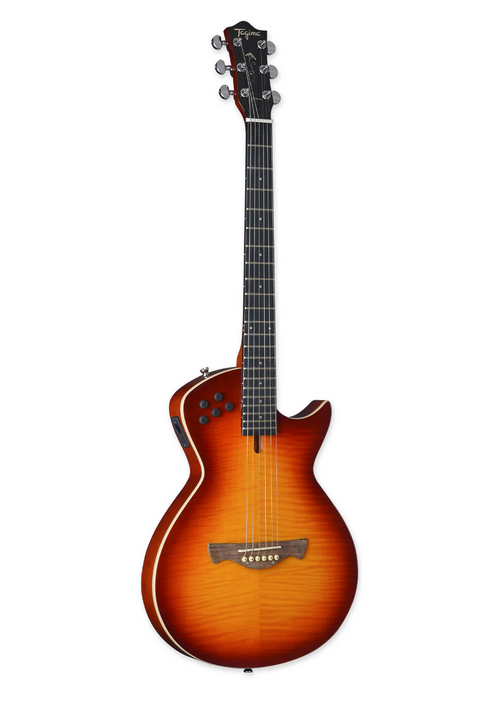 Tagima MODENA I ST-EQ-CB Nylon-String Acoustic-Electric Guitar, Solid Spruce Top, Cherry Burst Finish.