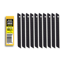 Thumbnail for Install Bay OLFAB50B 9MM Replacement blades feature 13 segments per strip - 50PK