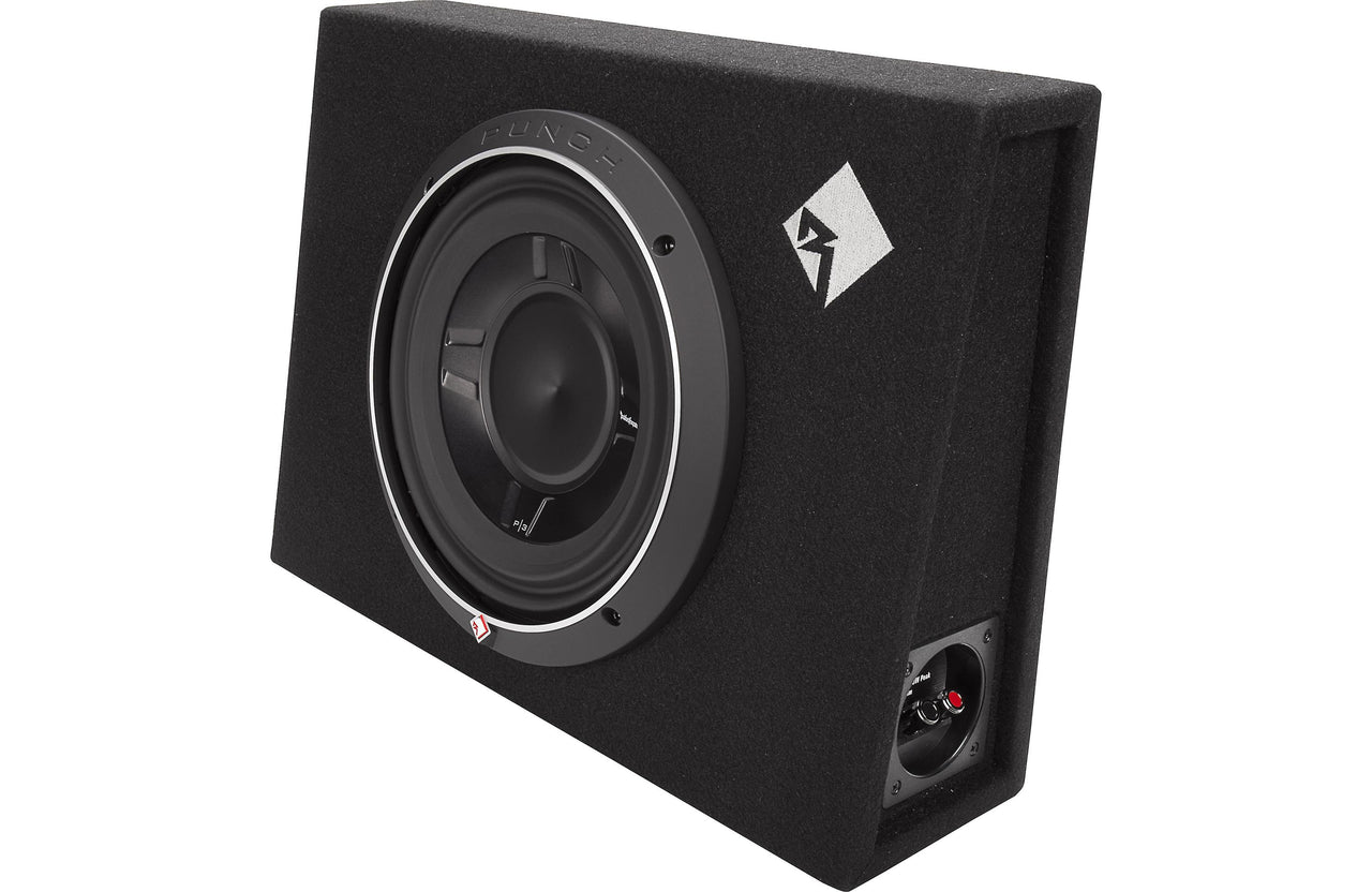 Rockford Fosgate P3S-1X10 Punch Single P3S 10" Shallow Loaded Enclosure