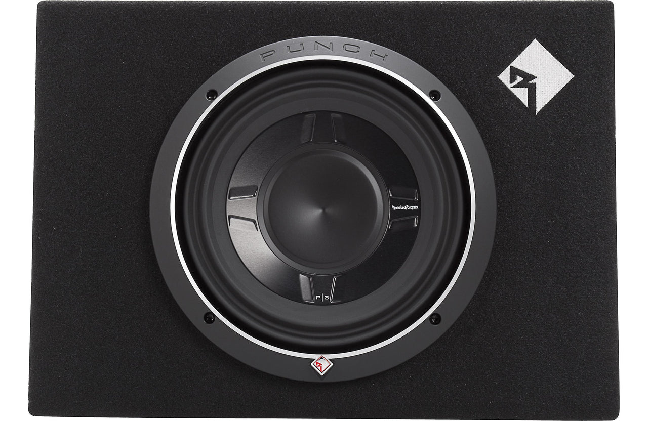 Rockford Fosgate P3S-1X10 Punch Single P3S 10" Shallow Loaded Enclosure