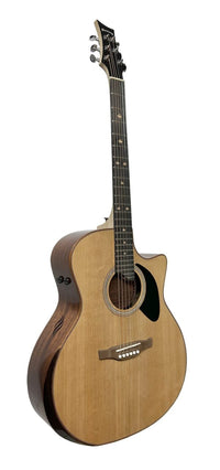 Thumbnail for Peavey Dragon Slayer, Solid Top, SPR/MAH, Cutaway P555-CE A Acoustic Guitar
