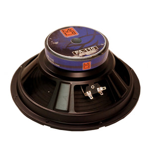 MR DJ PA110 10" 400W 30 Oz. 8-Ohms Dual Magnet Universal PRO PA/DJ Raw Woofer Subwoofer