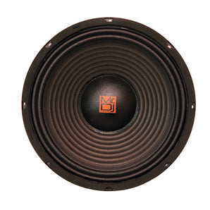 MR DJ PA210 10" 1500W 100 Oz. 8-Ohms Dual Magnet Universal PRO PA/DJ Raw Woofer Subwoofer
