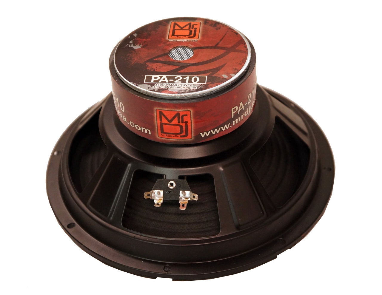 MR DJ PA210 10" 1500W 100 Oz. 8-Ohms Dual Magnet Universal PRO PA/DJ Raw Woofer Subwoofer