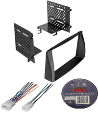 Thumbnail for Absolute Package4 Car Stereo Installation Kit Compatible with Toyota Corolla 2003 – 2008 In-Dash Mounting Kit, and Harness for Double Din Radio Receivers