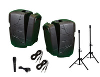 Thumbnail for MR DJ PBX210COMBO Ultra-Portable Professional PA System with Dual 10