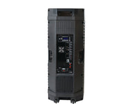 Thumbnail for MR DJ PBX6500LED PRO PA DJ Dual 15” 3-Way Full-Range Powered/Active Live Sound Bluetooth Loud Speaker