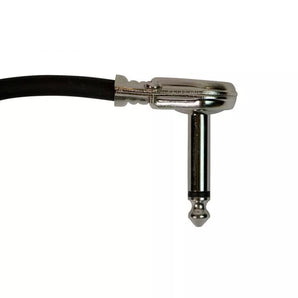 On-Stage PC512B 1' Patch Cable w/ Pancake Connectors (Black)