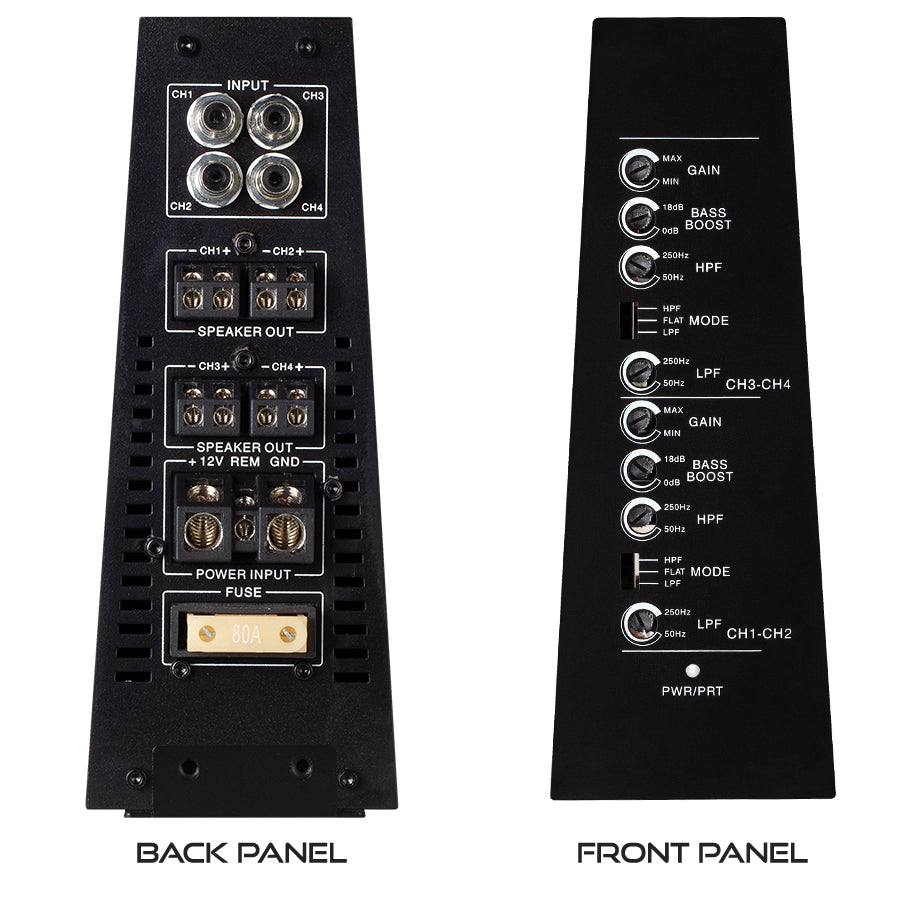 Precision Power PC700.4D Power Class Vertical 4 Channel Amplifier