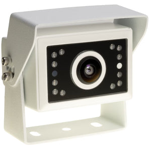 EchoMaster PCAM-830W-AHD Mini Commercial Camera With Super Wide Lens - White