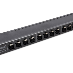 Hosa PDR-369 12-point XLR Balanced Patchbay