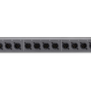 Hosa PDR-369 12-point XLR Balanced Patchbay