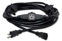 Thumbnail for Hosa PDX-250 6-outlet Power Distribution Cord 50 foot