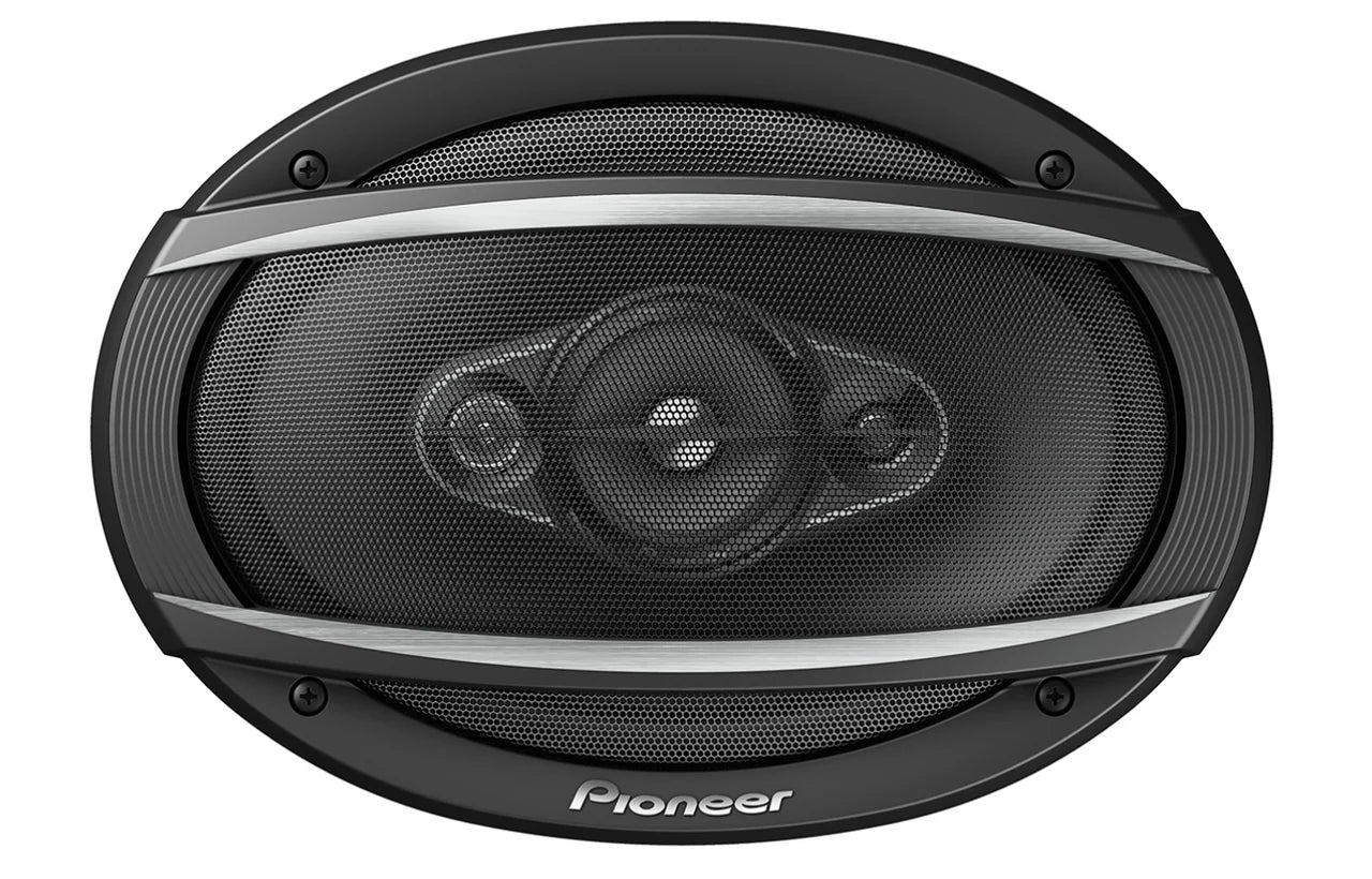 2 Pair Pioneer TS-A6960F 6x9" 4-Way 450Watt Coaxial Car Audio Speakers