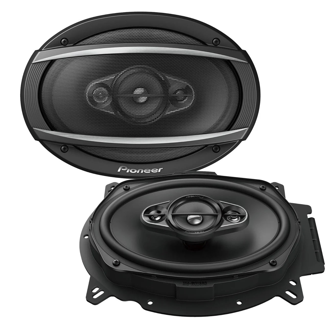 2 Pair Pioneer TS-A6960F 6x9" 4-Way 450Watt Coaxial Car Audio Speakers