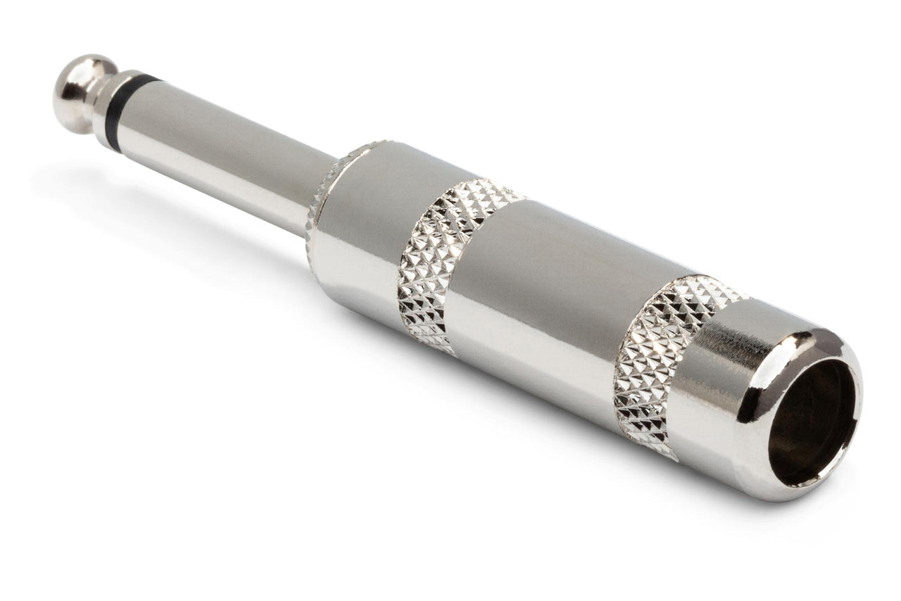 Hosa PLG-025-BULK 1/4 inch TS Male Cable-mount Connector