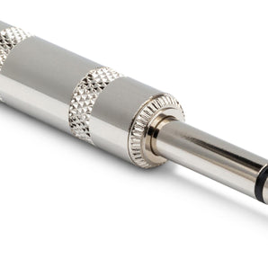 Hosa PLG-025W 1/4 inch TS Male Cable-mount Connector