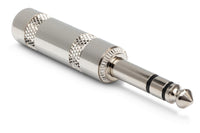 Thumbnail for Hosa PLG-025S 1/4 inch TRS Male Cable-mount Connector