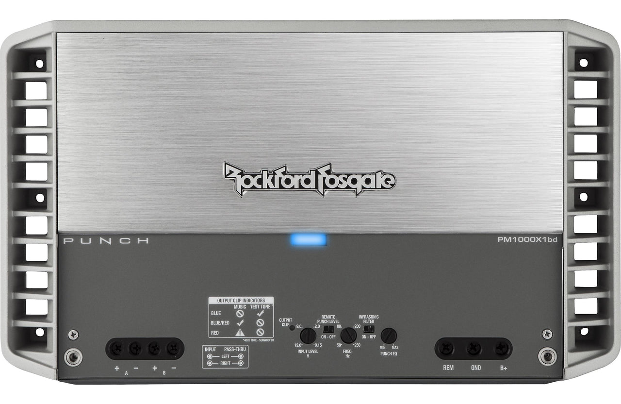Rockford Fosgate PM1000X1DB 1000 Watts Punch marine/powersports mono amplifier