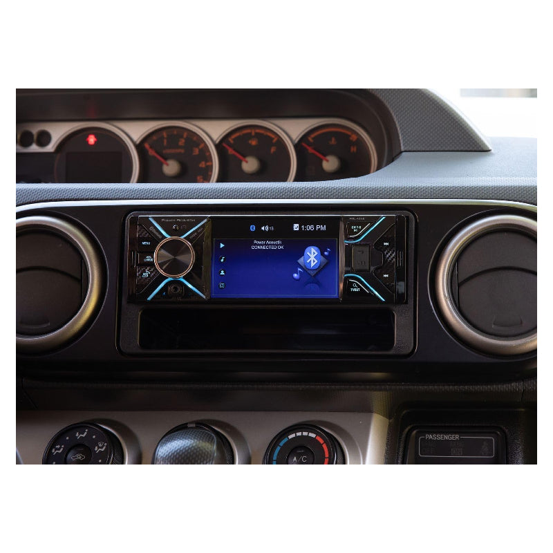 Power Acoustik PML-43HB 1-DIN Digital Media Car Stereo w/ Bluetooth Connectivity & 4.3" LCD