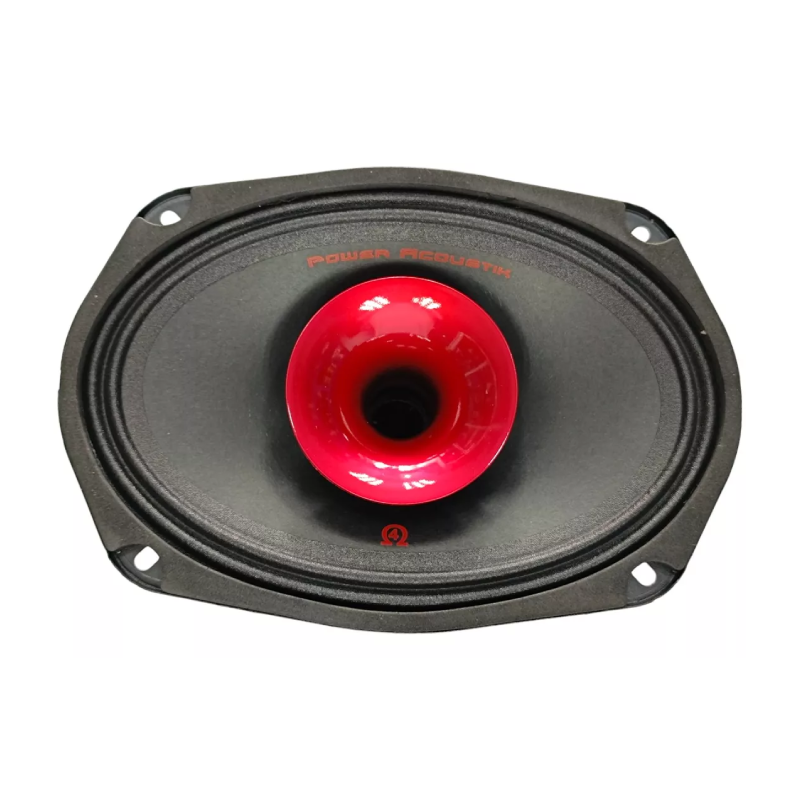 Power Acoustik PR-694C 6"x9" 2-Way Midrange Pro Audio Speakers w/ Compression Tweeter Pair