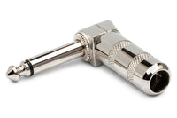Thumbnail for Hosa PRG-370 Right-angle 1/4 inch TS Cable-mount Connector