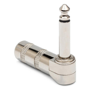 Hosa PRG-370 Right-angle 1/4 inch TS Cable-mount Connector