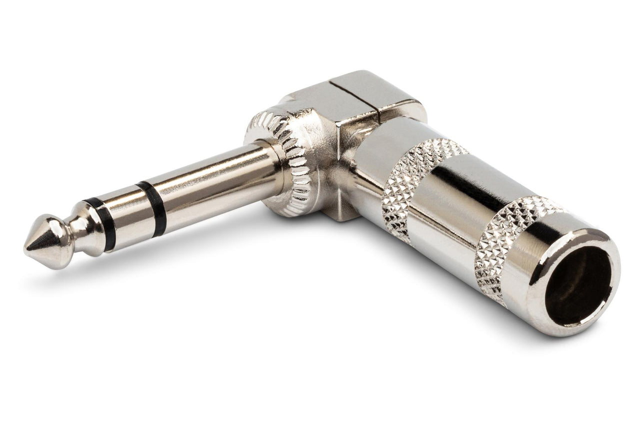Hosa PRG-370S Right-angle 1/4 inch TRS Cable-mount Connector