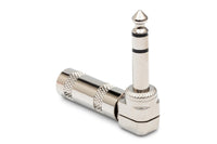 Thumbnail for Hosa PRG-370S Right-angle 1/4 inch TRS Cable-mount Connector