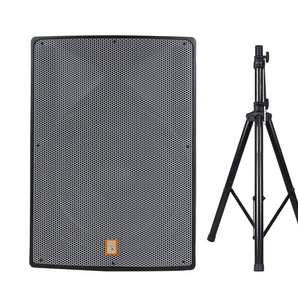 MR DJ PRO118S-G Powerful PRO PA DJ Single 18" Passive Speaker + Stand
