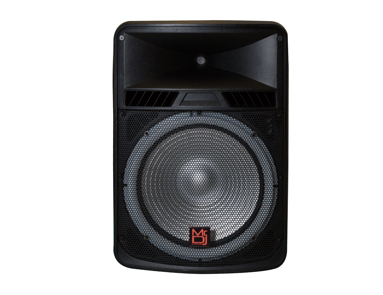 MR DJ PROBAT118 18" 4000 Watts Max Power Speaker Built-in Battery + Speaker Stand