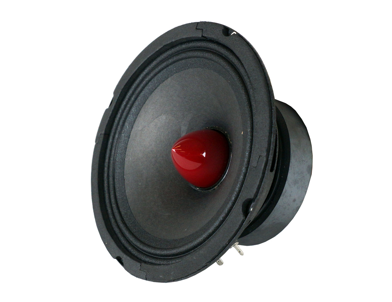 DC Sound PROMID65P 6.5" 500W Mid-Range Aluminum Bullet Loudspeaker + Flat Box