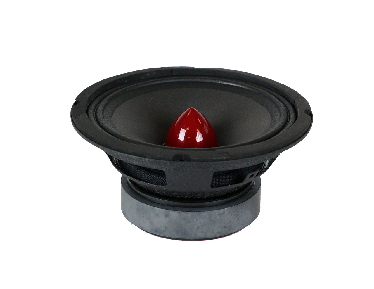 DC Sound PROMID65P 6.5" 500W Mid-Range Aluminum Bullet Loudspeaker + Flat Box