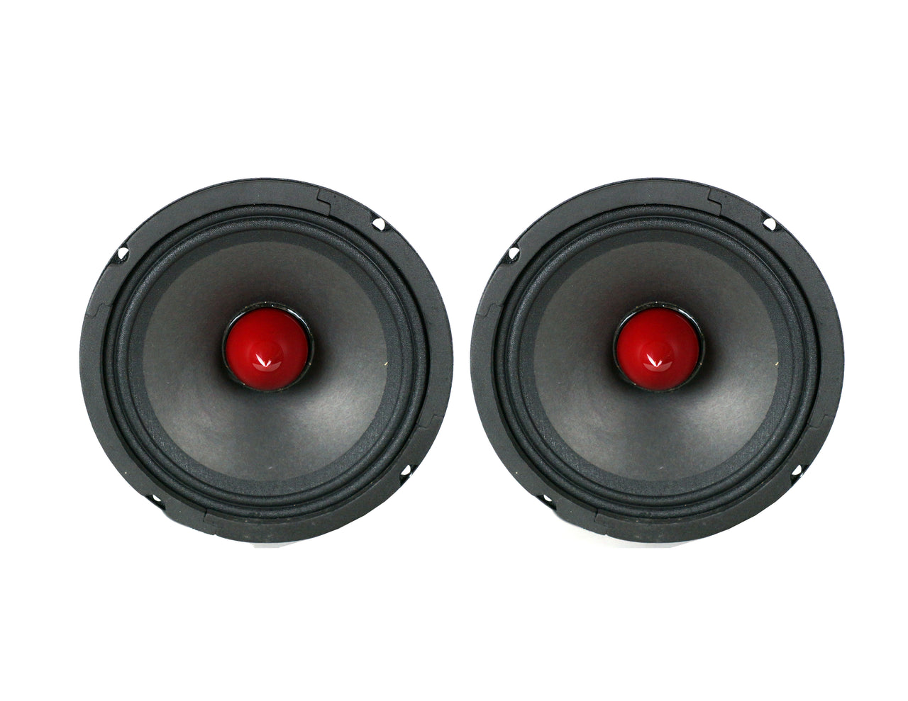 DC Sound PROMID65P 6.5" 500W Mid-Range Aluminum Bullet Loudspeaker + Flat Box