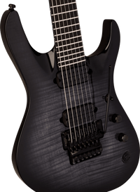 Thumbnail for Jackson Pro Plus Signature Chris Broderick Soloist 7, Ebony Fingerboard, Transparent Black