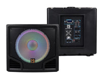 Thumbnail for Mr. Dj PROSUB18LED 6000W PA DJ Club Powered Active Subwoofer with 2 Speaker Output with Party Show Led