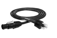 Thumbnail for Hosa PRXN-110 Series True 1 Cable with REAN and Hosa NEMA 5-15P Connectors - 10 feet