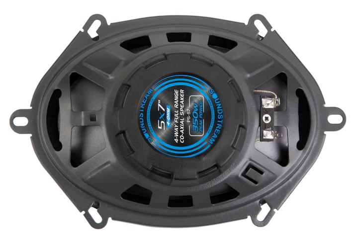 Soundstream PS-57 5x7" 4-Way Full Range Coaxial Speakers 350W Pair