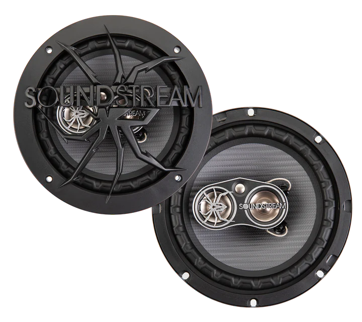 Soundstream PS-65 6.5" 4-Way Full Range Coaxial Speakers 300W Pair