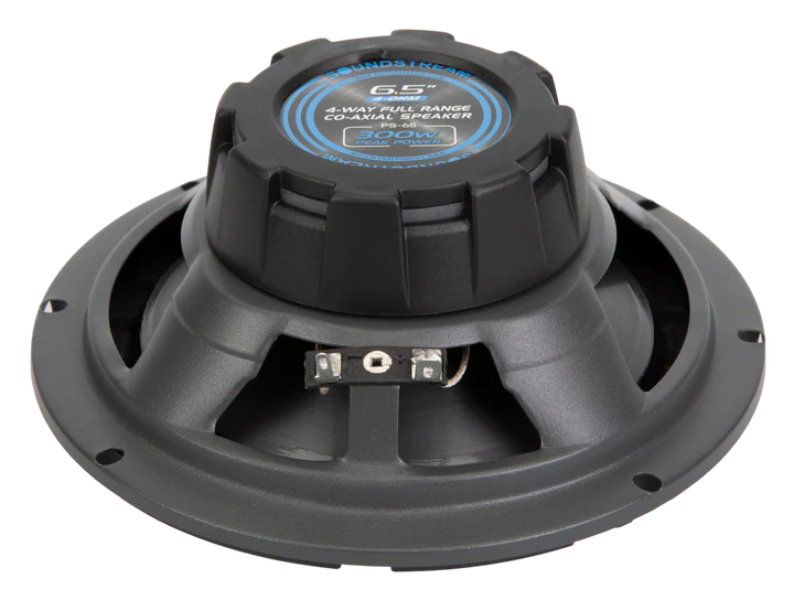 Soundstream PS-65 6.5" 4-Way Full Range Coaxial Speakers 300W Pair