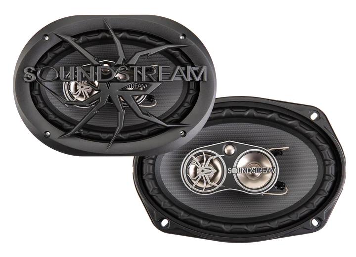 Soundstream PS-69 6x9" 4-Way Full Range Coaxial Speakers 500W (Pair)