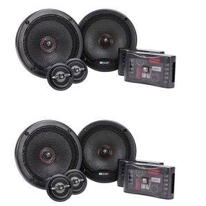 2 MB Quart PS1-216 Premium 6.5 Inch Component Speaker System