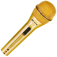 Thumbnail for Peavey PVI 2G Gold Cardioid Unidirectional Dynamic Vocal Microphone with XLR Cable