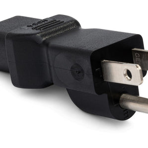 Hosa PWA-421 IEC C13 to NEMA 5-15P Adapter