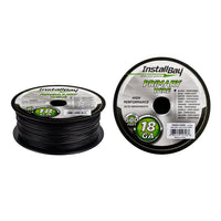 Thumbnail for Install Bay PWBK18500 Primary Wire 18 Gauge All Copper Black Coil - 500 ft