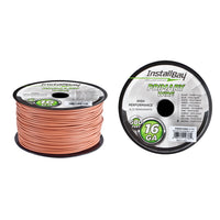 Thumbnail for Install Bay PWBN16500 Primary Wire 16 Gauge All Copper Brown Coil - 500 ft