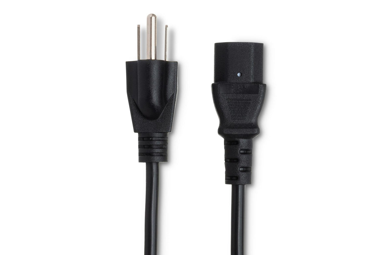 Hosa PWC-141 IEC C13 Power Cable 1 Foot